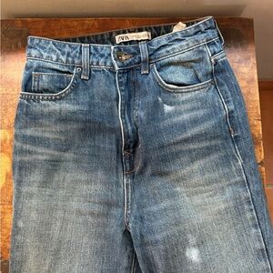 Zara denim flare